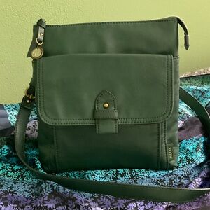 Relic Forest Green Crossbody Bag